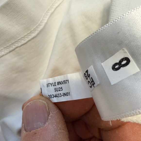 MADEWELL Hazel Femme Puff Sleeved Mixy Top Blouse NWT S Classic White - Picture 5 of 9